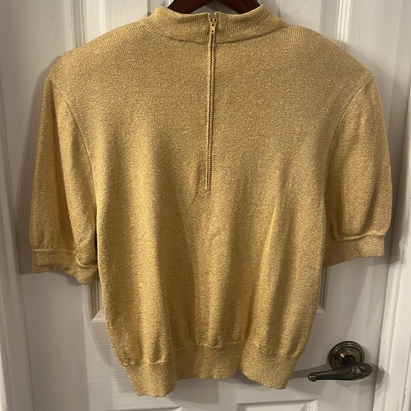 ST JOHN KNIT BLOUSE - Picture 3 of 4